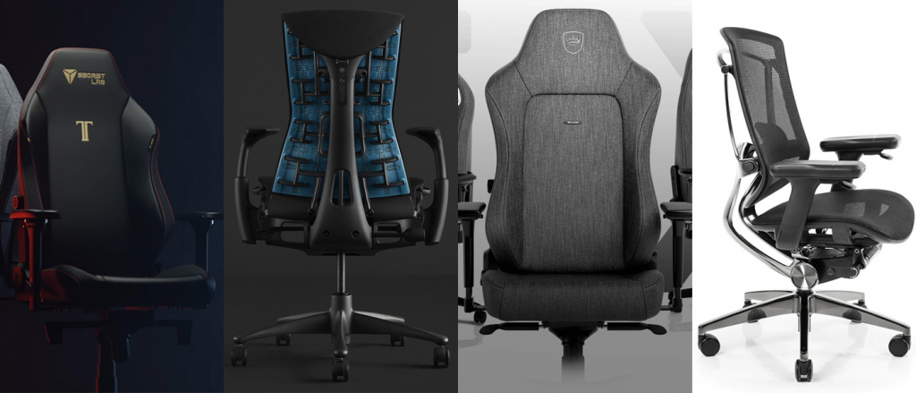 Sélection des meilleures chaises de gaming