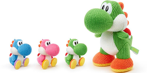 Amiibo Yoshi en laine