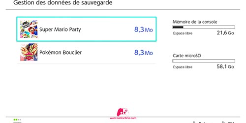 Utilisation des données