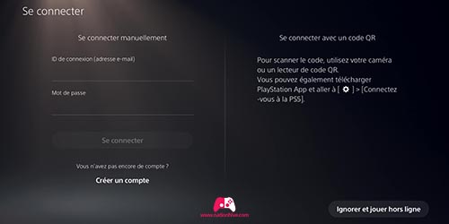 Créer un compte PSN