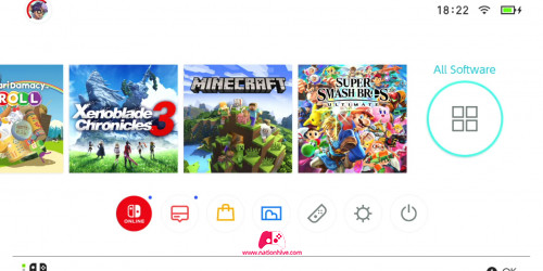 All software menu