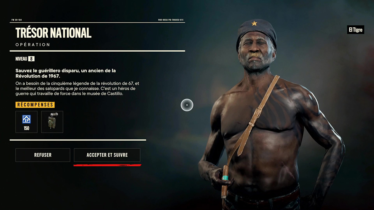 Soluce de la mission Trésor national de Far Cry 6