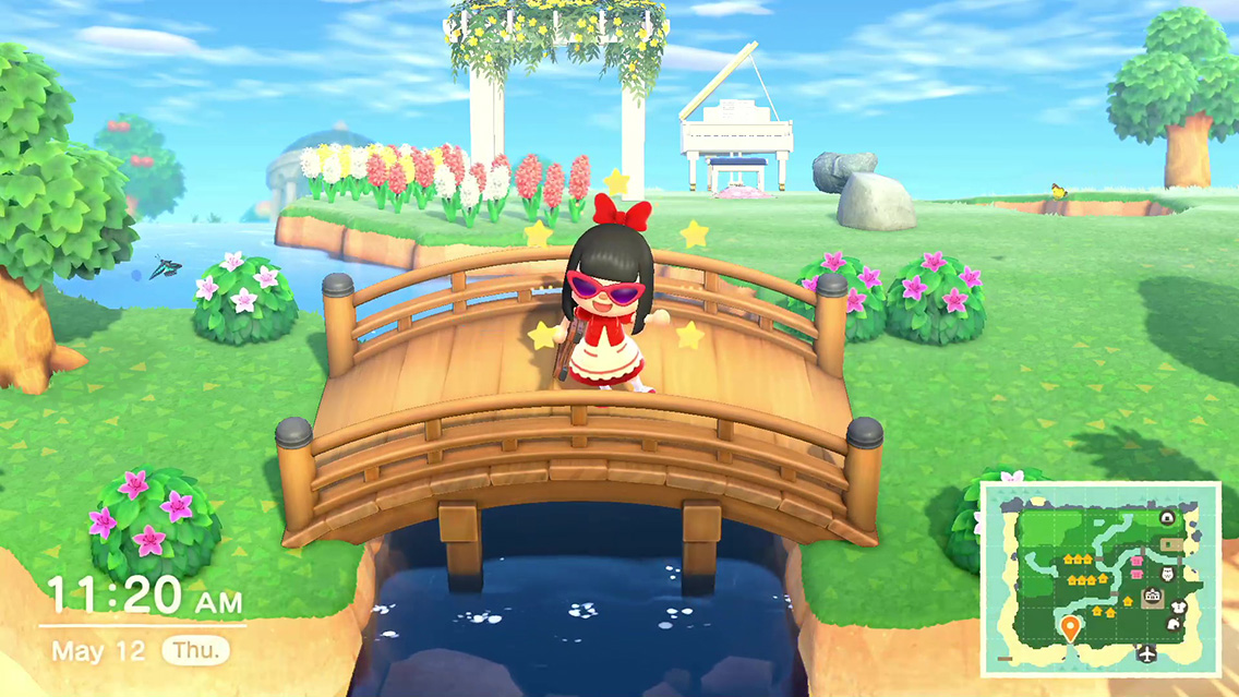 Comment construire un pont dans Animal Crossing