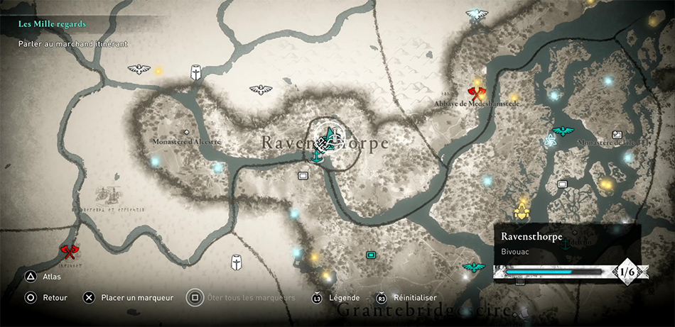 Soluce de la région de Ravensthorpe dans Assassin's Creed Valhalla