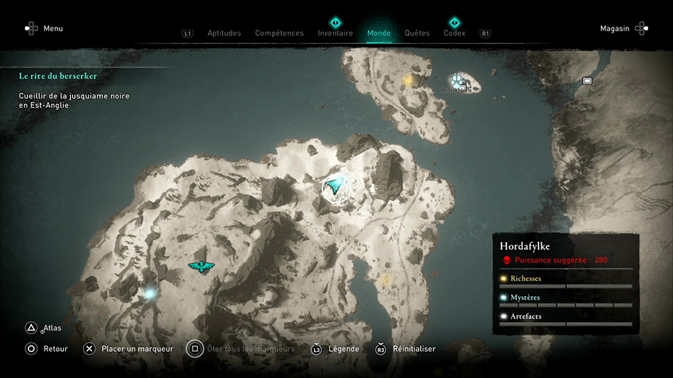 Soluce de la région Hordafylke dans Assassin's Creed Valhalla