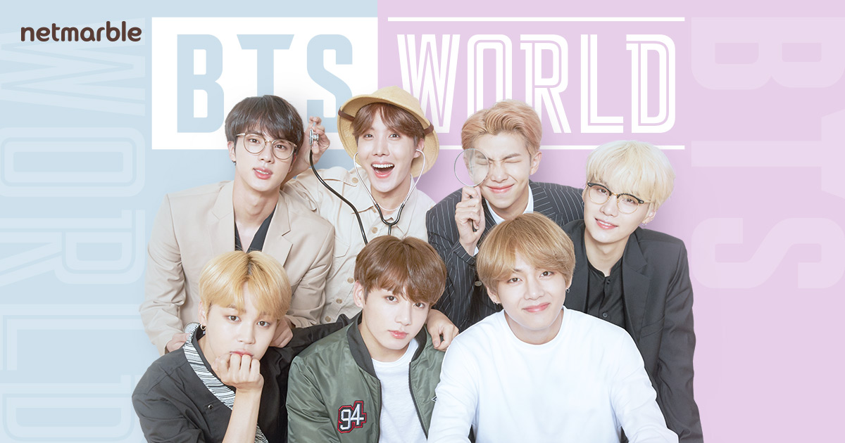 Liste de code de BTS World sur iOS et Android