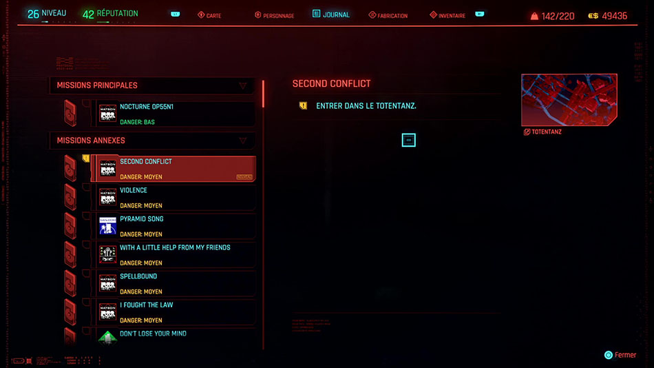 Soluce de la mission Second Conflit de Cyberpunk 2077