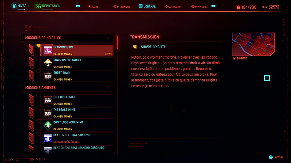 Soluce de la mission Transmission de Cyberpunk 2077
