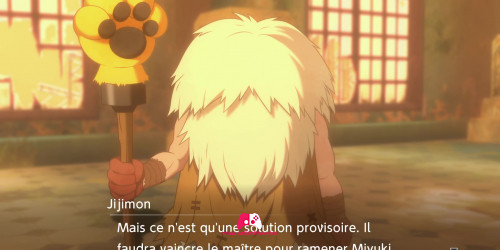 Jijimon conseil pour Miyuki