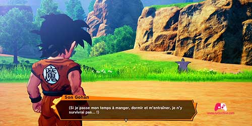 Pause repas pour Son Gohan