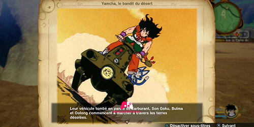 Souvenir Yamcha, le bandit du désert