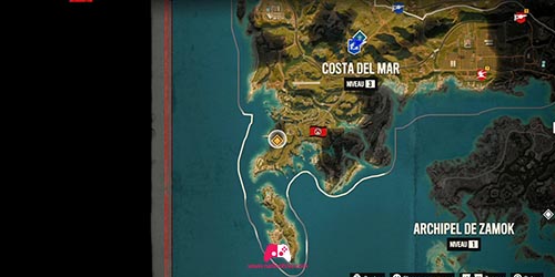 Carte de la base