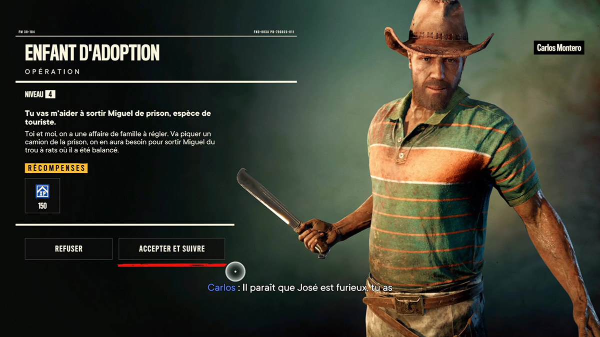 Soluce de la mission Enfant d'adoption dans Far cry 6