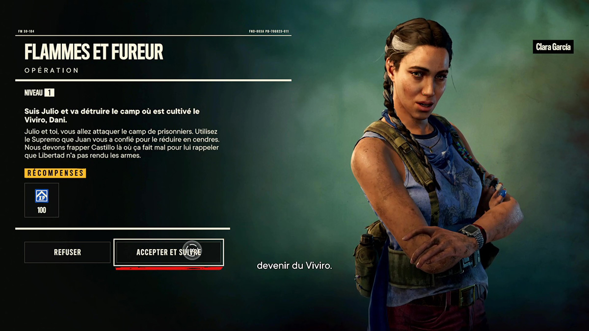 Soluce de la mission Flammes et fureur de Far Cry 6