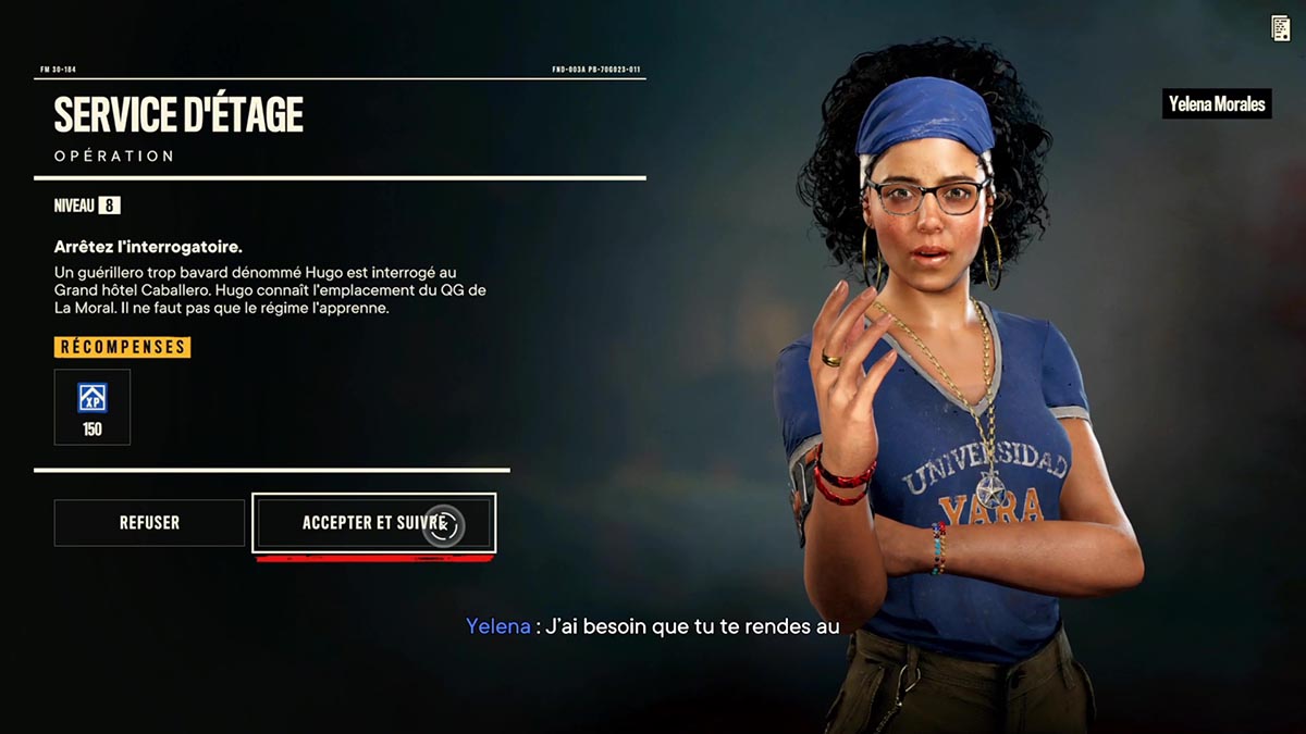 Soluce de la mission Service d'étage de Far Cry 6