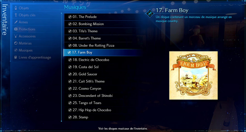 Disque musical - 17 Farm Boy