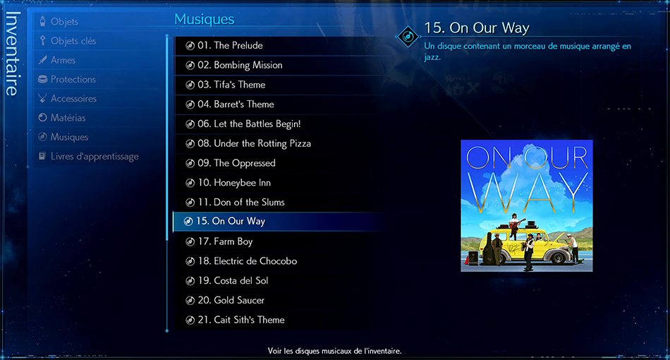 Disque musical - 15 On Our Way