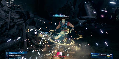 Combat contre le brigand Colossal