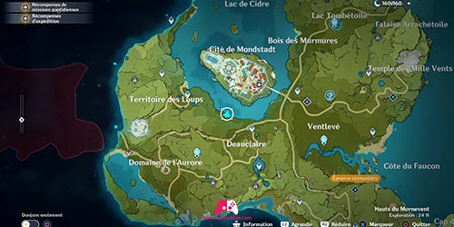 Carte du 1er