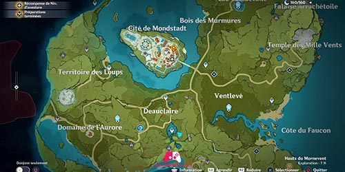 Carte de la quête