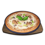 Pizza aux champignons