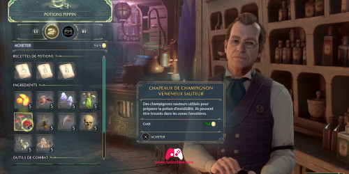 Chapeaux de champignon vénéneux sauteur