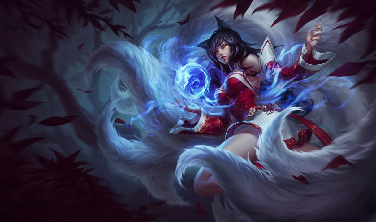 Ahri - Renard à neuf queues