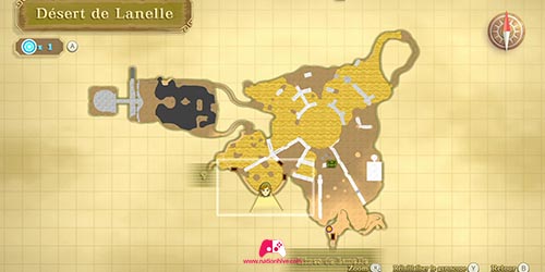 Carte du premier cube de la déesse