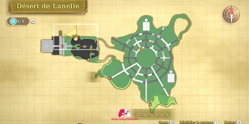 Carte du deuxième cube de la déesse