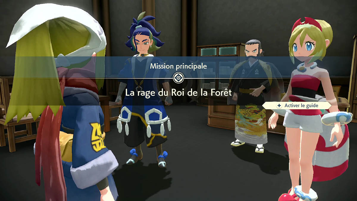 Soluce de la mission La rage du Roi de la Forêt dans Légendes Pokémon : Arceus