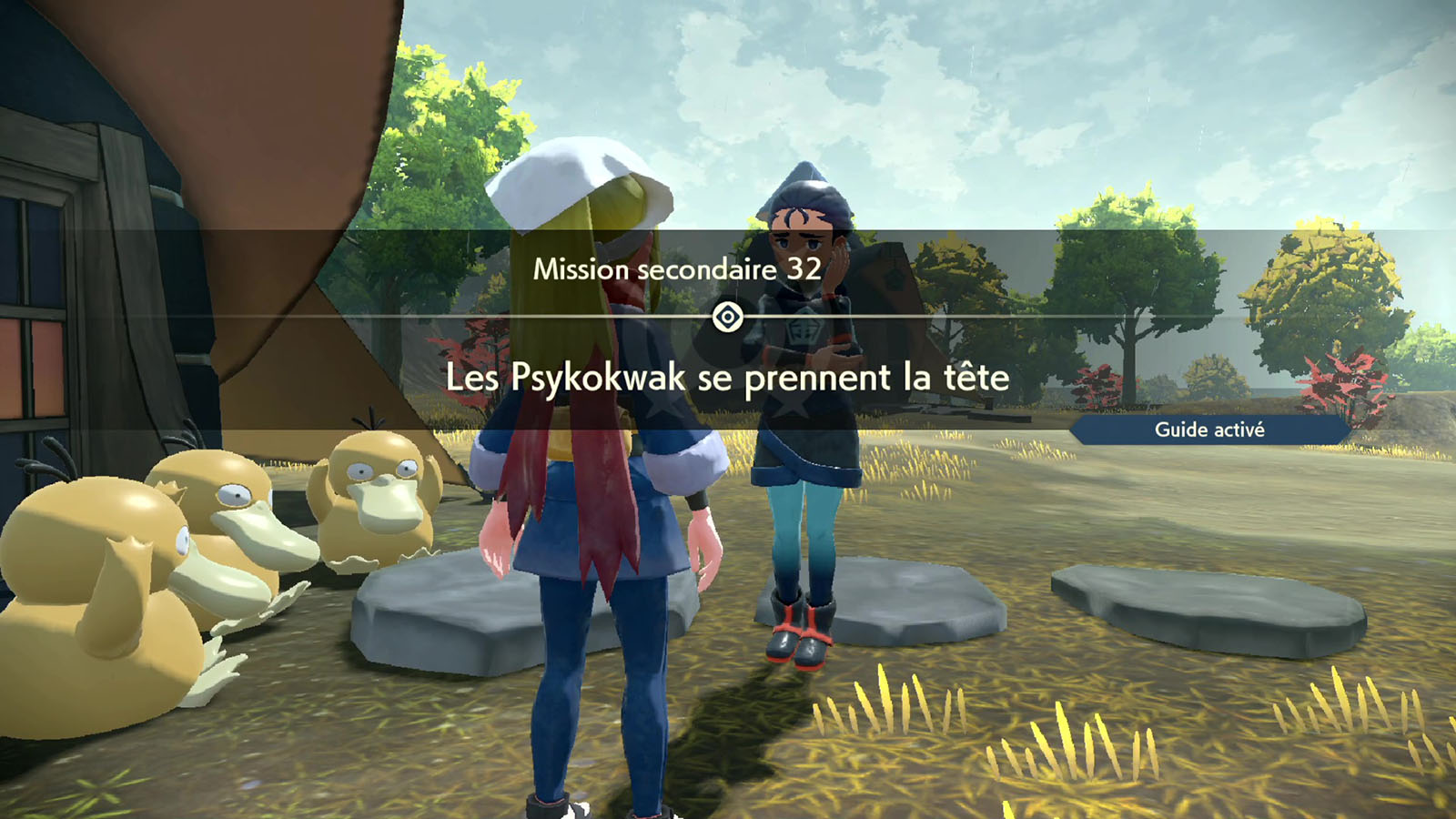 Soluce de la mission 032 Les Psykokwak se prennent la tête