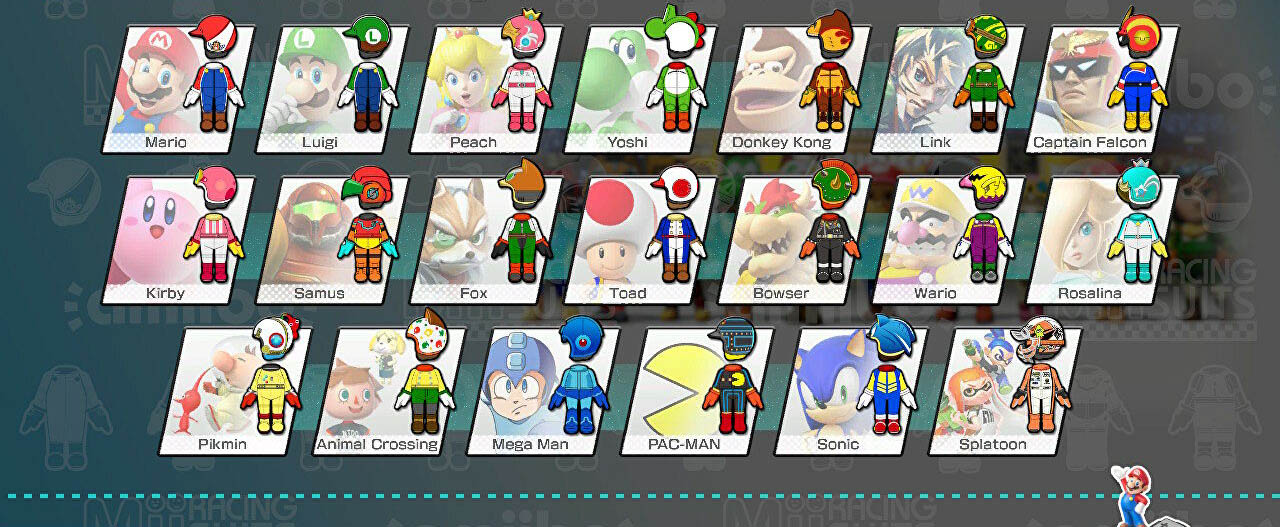 Les Amiibo dans Mario Kart