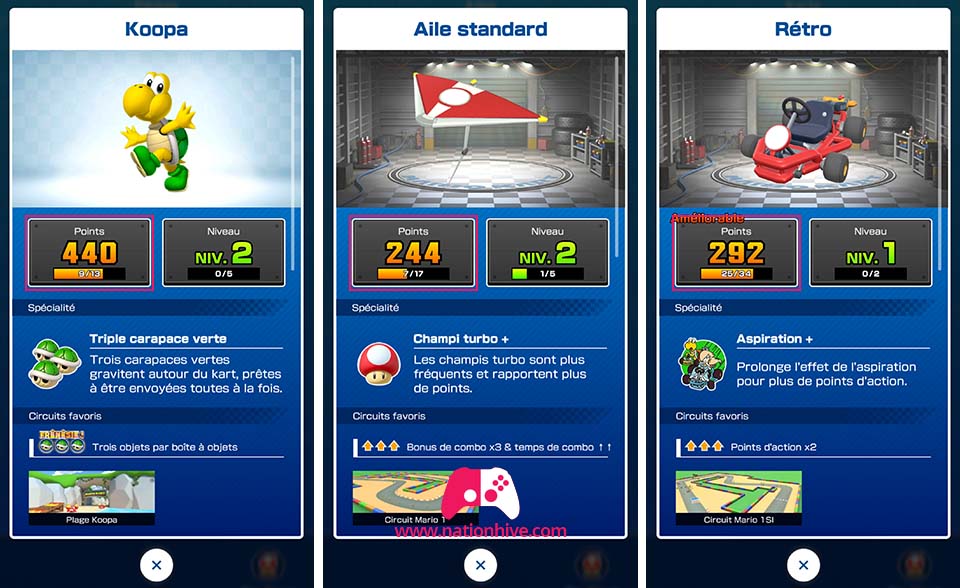 mario kart tour platinum points