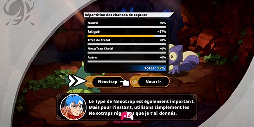 Lancer un Nexotrap