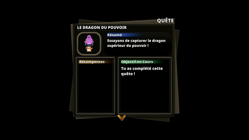 Quête secondaire #529 - Le dragon du pouvoir