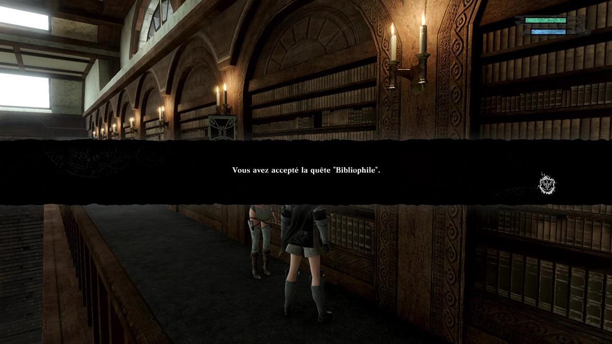 Soluce de la quête Bibliophile de NieR Replicant