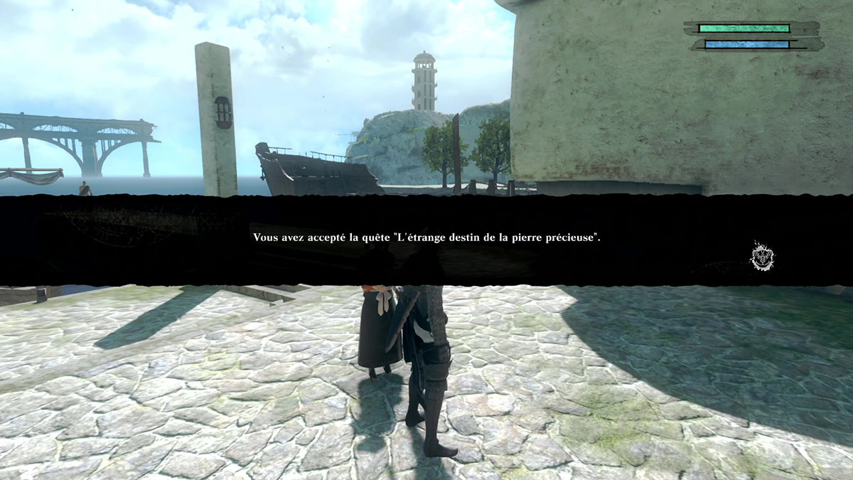 Soluce de L'étrange destin de la pierre précieuse de NieR Replicant