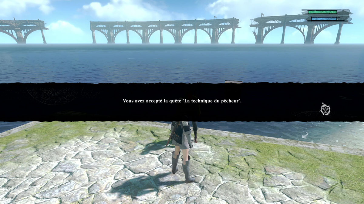 Soluce de la quête La technique du pêcheur de NieR Replicant