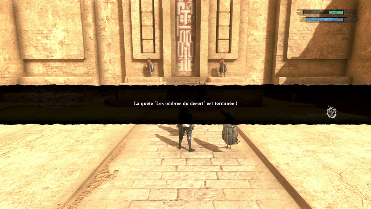 Soluce de la quête Les Ombres du désert de NieR Replicant