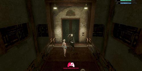 Ascenseur de la nouvelle zone