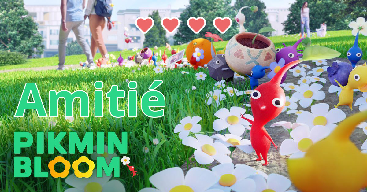 Améliorer le niveau d'amitié des Pikmin