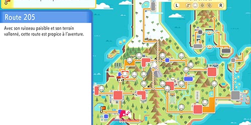 Carte des arbres à miel vide