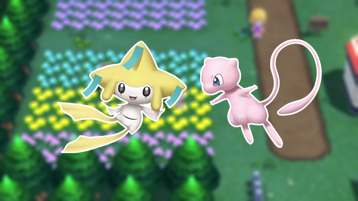 Mew et Jirachi