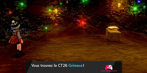 Emplacement de la CT26 - Grimace