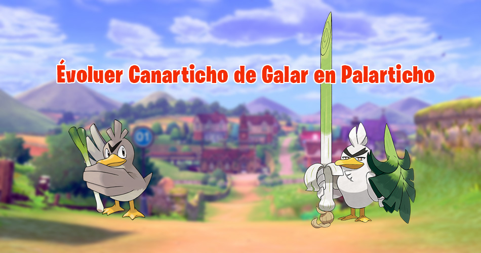 Guide pour faire évoluer Canarticho en Palarticho