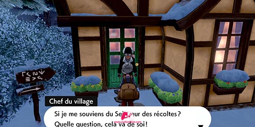 Chef du village