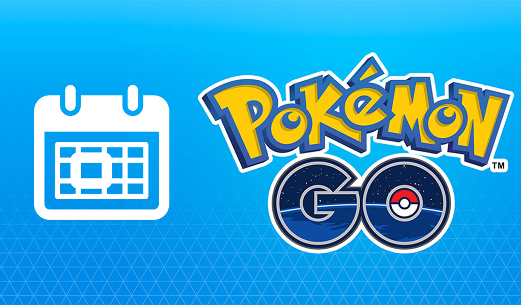 Pokemon Go - Calendrier des événements