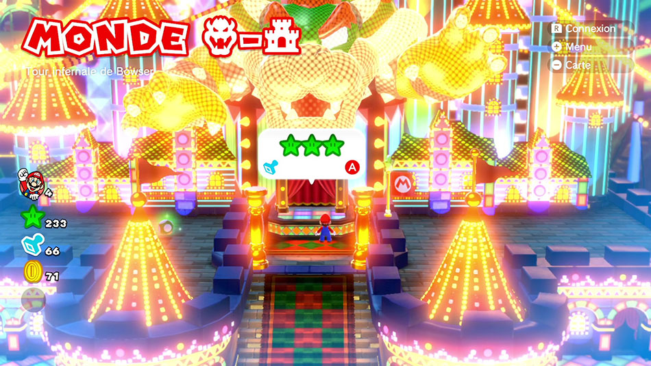 mario 3d world tour infernale de bowser