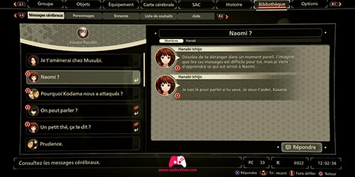 Repondre à Hanabi au chapitre 2