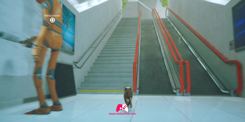 Escalier du métro